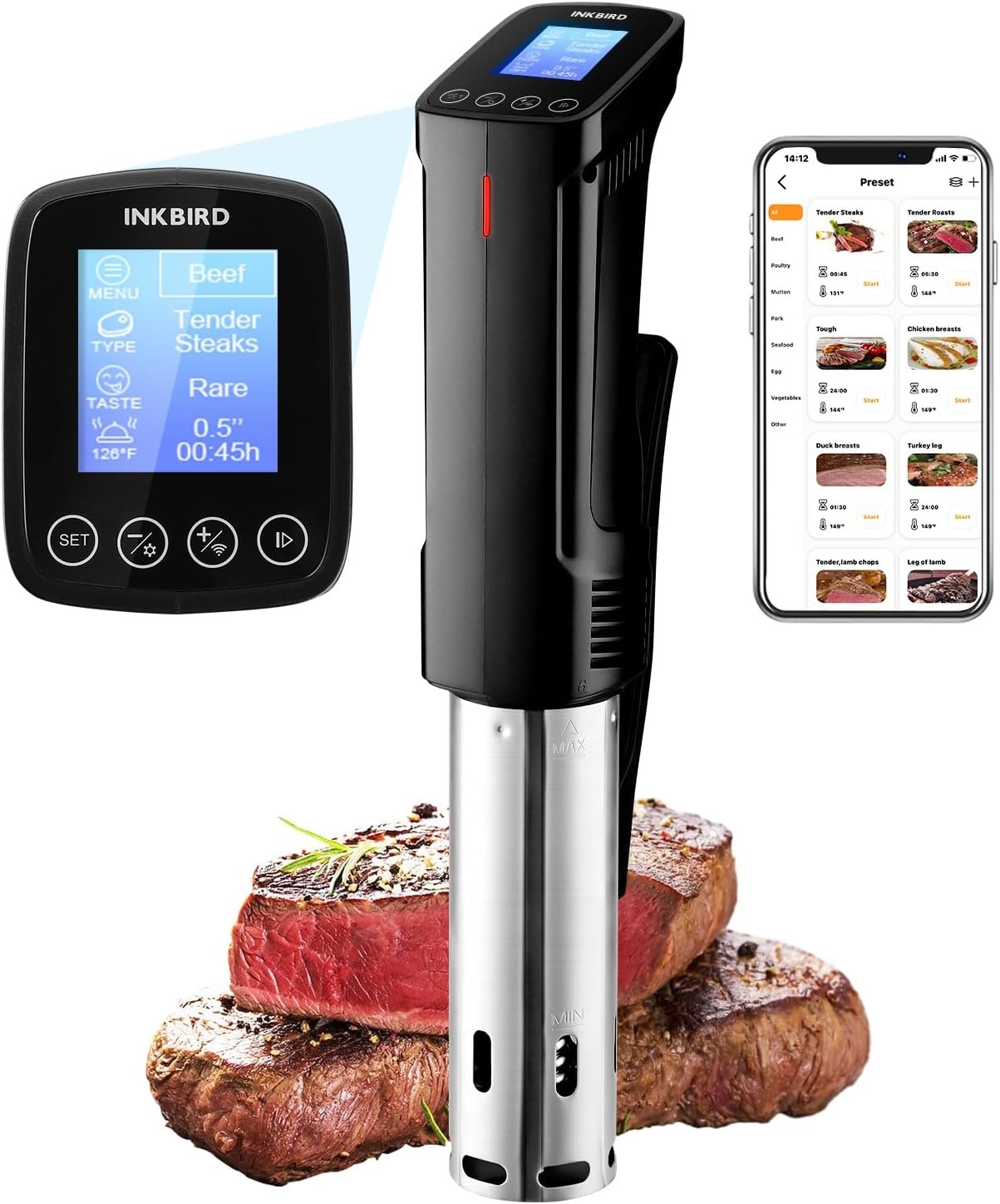 71GxZGSkHtL._AC_SL1500_ Inkbird Sous Vide Cooker - Image 1